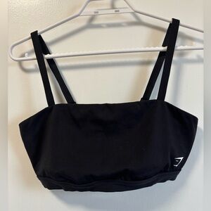 Black Women's GymShark Sports Bra